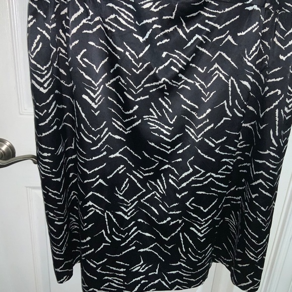 Eliza J geometric print dress Sz 24W sleeveless back zip lined - Picture 2 of 9